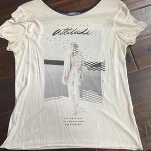 ZARA white tee-shirt